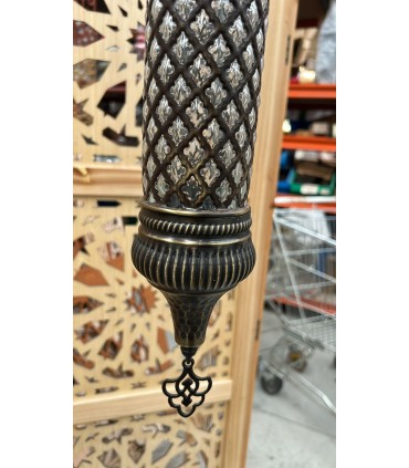 Lampe turque artisanale Tawil 53 cm | Éclairage oriental