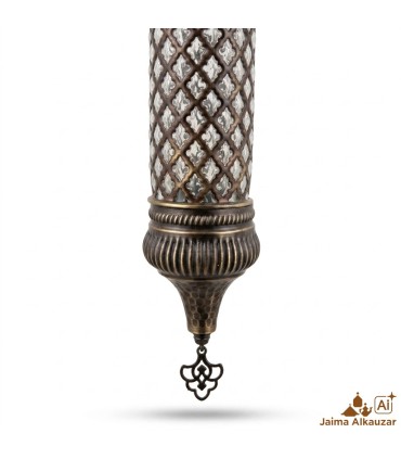Lámpara turca colgante Tawil Samai 45 cm | Diseño Artesanal