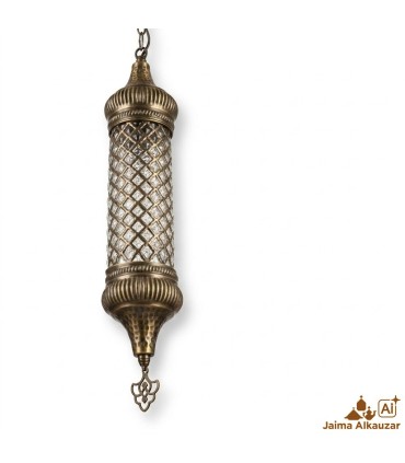 Lámpara turca colgante Tawil Samai 45 cm | Diseño Artesanal