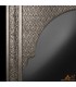 Specchio Mansur: Alpacca incisa stile Alhambra | Artigianato