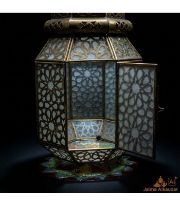 Marrakech Messinglaterne Premium – Exklusive Orient-Leuchte