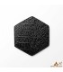 Caja de 6 Posavasos Hexagonales de Taracea Egipcia Artesanal – Mosaico Decorativo Hecho a Mano - Alta Calidad