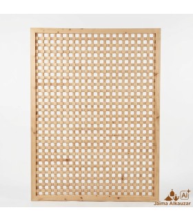 Celosía de Madera Marroquí Artesanal — Elegancia y Tradición