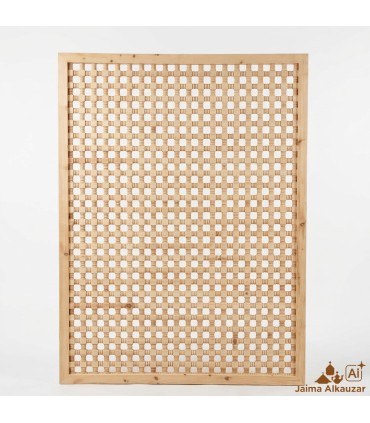 Celosía de Madera Marroquí Artesanal — Elegancia y Tradición