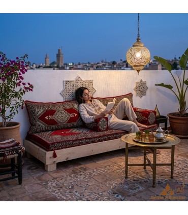 Divano Arabo Etnico: Comfort, Stile e Cultura in un Solo Mobile - Modello Istanbul