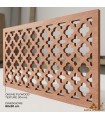 Toledo wooden lattice 80x30 cm