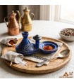 Épiceur Tajine Double Ciselé - Décoration Arabe - Modèle EZNEIN