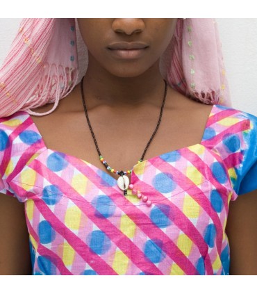 African Shell Necklace - Ethnic Design - Craftsman - Model 2