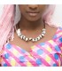 Afrikanische Shell Halskette - Design Etnico - Handwerker - 3 Modell