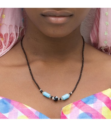 Collar Africano - Diseño Etnico - Artesano - Modelo 4