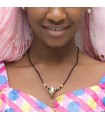Artisan de collier - conception Etnico - coquille africaine - modèle 7