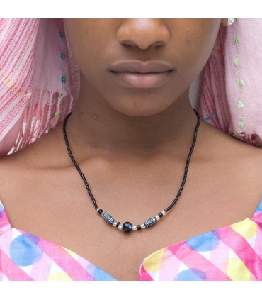 Afrikanische Shell Halskette - Design Etnico - Handwerker - 5 Modell