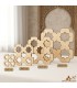 Celosía Árabe de Madera Modelo Murabba - Decoración Geométrica