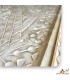 Mesa de centro madera cedro envejecida estilo marroquí 125x75
