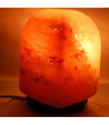 Coeur de lampe de sel poli - naturel - Himalaya - nouveauté