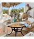 Table ronde en zellige artisanal Asal - Décoration marocaine
