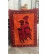 Indian Cotton Fabric - Rustic African Hakuna Matata Party -Artisan-140 x 210 cm Public