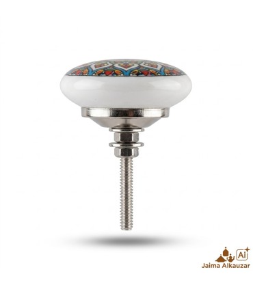 Knob or Handle for Furniture - Glazed Ceramic
