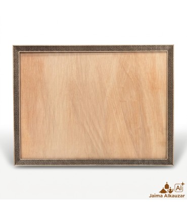Holzbilderrahmen Alhambra 92x68 cm | Arabisches Gitterdesign