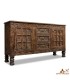 Cómoda Mueble Madera Envejecido - Decoracion Amazig Marruecos - 142x41x77 -