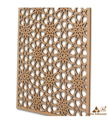 Treillis en bois - Meknesi Design - 60 x 30 cm