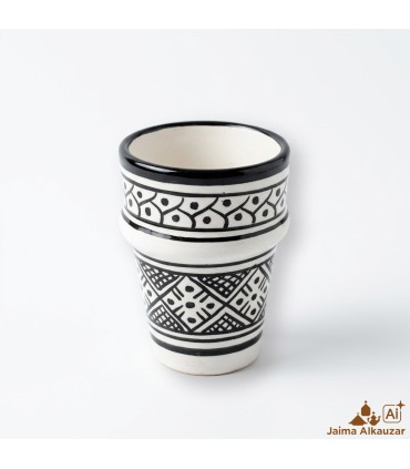 Handbemalter Keramikbecher Fez Kas Mulawan | Exklusive Keramik