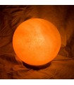 Lâmpada Esfera de Sal Polida - Natural - Himalaia - NOVIDADE