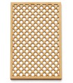 Celosia araba in miniatura arco Generalife in legno - 3 mm