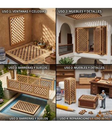 Painel Celosía Araba | Corte a Laser | Design Exclusivo