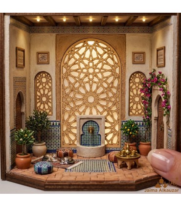 Treillis Araba Découpé au Laser | Décoration Murale Premium