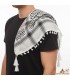 Kufiya Palestina con Colores de la Bandera | 120 x 120 cm – 100% Algodón