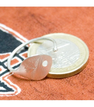 Touareg - gravé et perforé - nouveauté - argent anneau