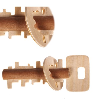 Clé secrète - wit - puzzle - Puzzle - 16 cm