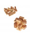 Complex Wood Cross - Ingenuity - Puzzle - Puzzle - 8 x 8 cm