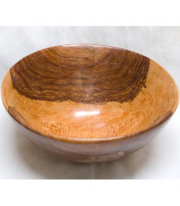 Cesta de frutas de madeira - Artisan - África - Blanco Marro