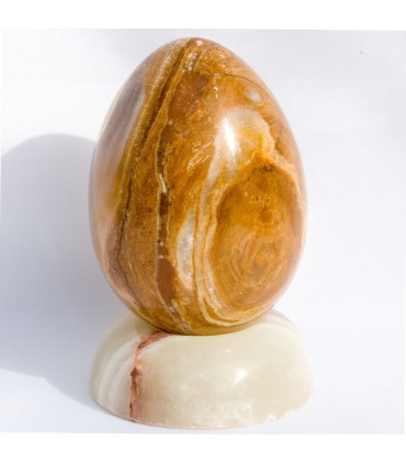 Polished Onyx Egg - Natural Mineral - Nice Touch