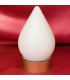 Gota Sal Himalaya Blanca - Mineral Natural - Base Color Opcional