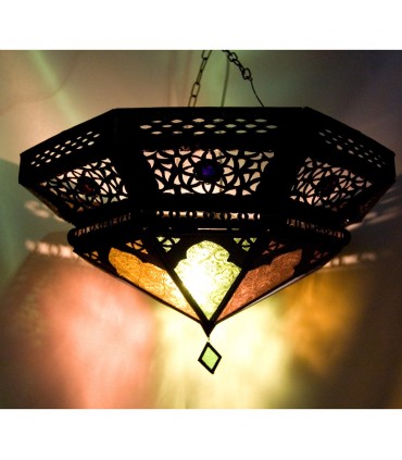 Progettazione di tiraggio - resine e soffitto di vetro - arabo - 2 colori