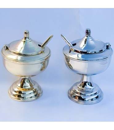 Bronze de grain - casting - Naveta ou nickel - encens cuillère