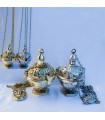 Casting Engraving Censer - Channel 65 cm - Bronze or Nickel