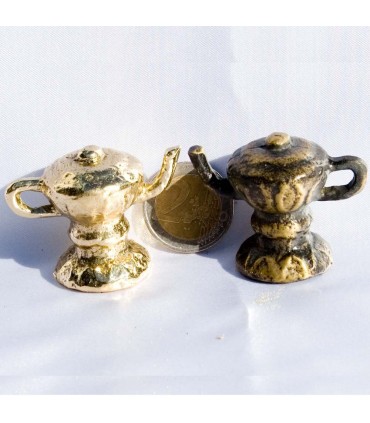 Mini Tetera Arabe - Fundición Bronce o Envejecido-Muy bonita-4cm