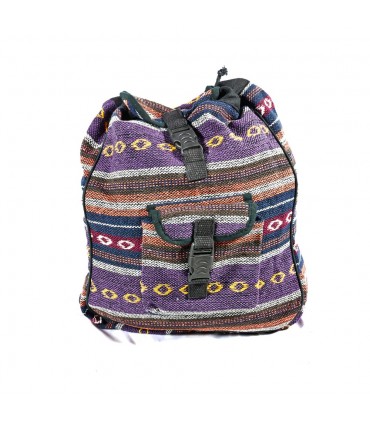 Mochila Blanca y Negra - Tapíz - Diseño Etnico