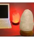 USB Mini Lampe weiß-natürliche Himalaya-Salz - verschiedene Farben