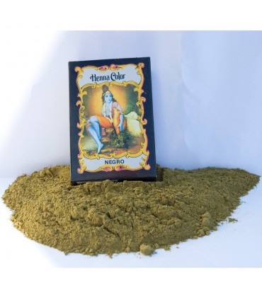 Natural Henna Hair Dye - Black Color - Radhe Shyam - 100 gr