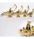 September 4 Aladdin Genie Lamps Bronze-Decorated with Diamonds