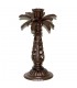Projet Palm - fonte - support de bougie