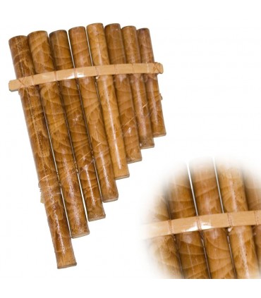 Flauta de Pan - 8 Cañas - 22 cm x 13 cm