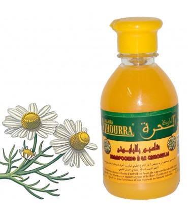 Gesundheit und natürliche Shampoo - Kamille - 250 ml - glitter