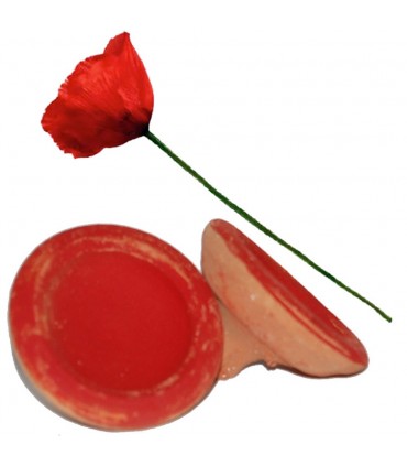 Berber Batom Natural - Poppy - Rojo Intense