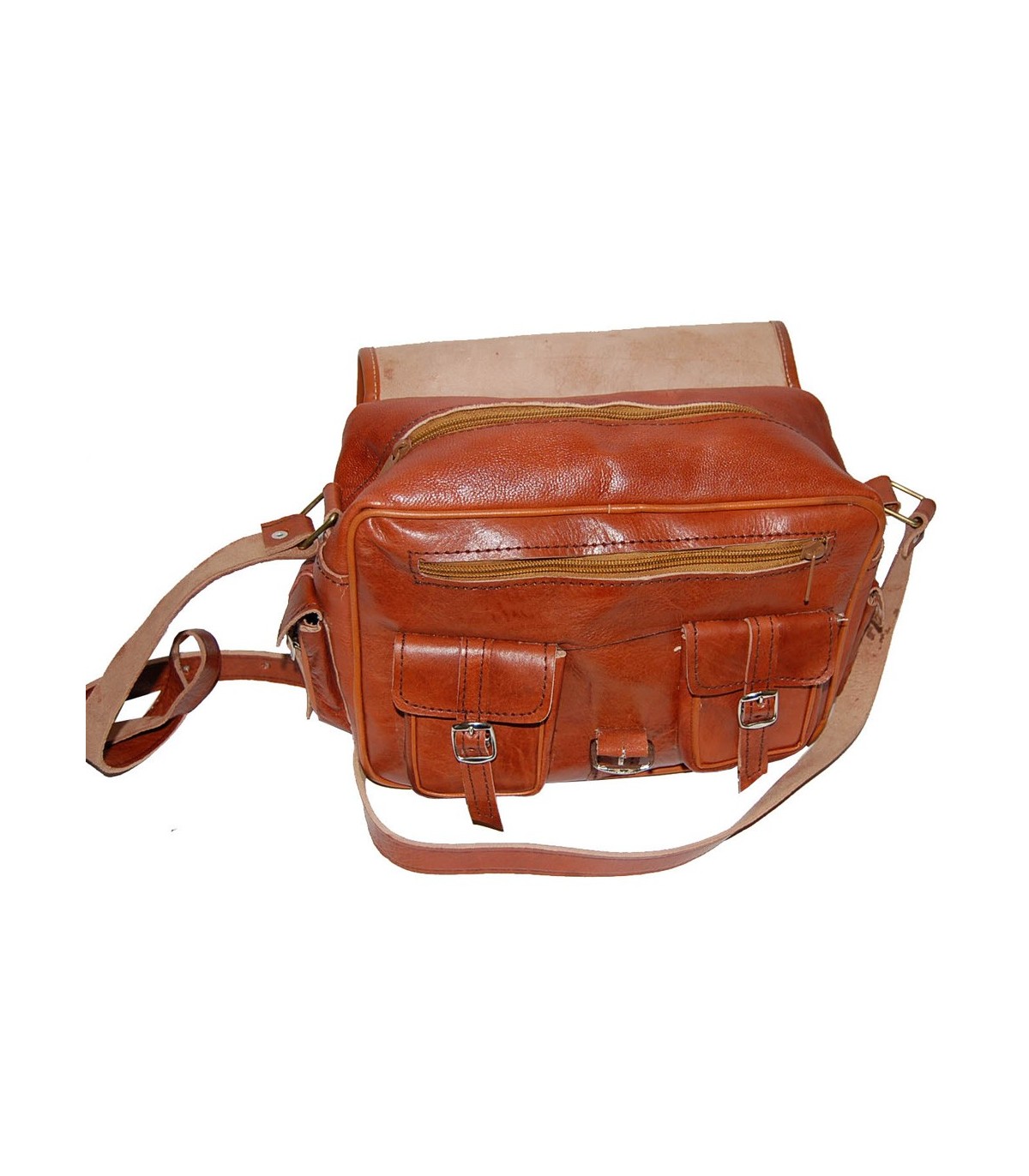 Tissu Cuir Synthétique Imperméable Marron 30x135cm - Idéal DIY Portefeuilles Sacs